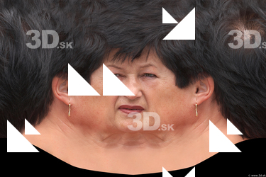Female head texture