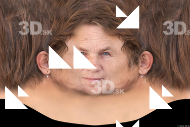 Female head texture