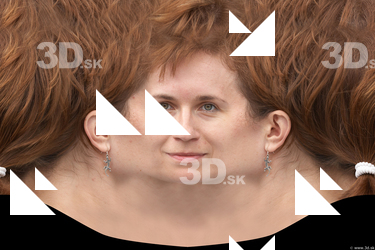 Female head texture