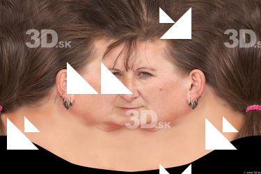 Female head texture