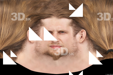 Male head texture