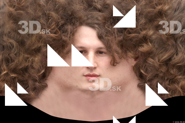 Male head texture