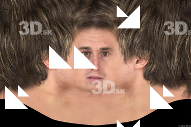 Male head texture