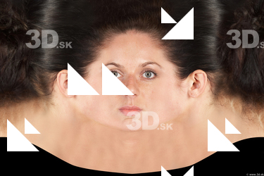 Female head texture