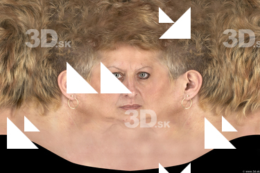 Female head texture