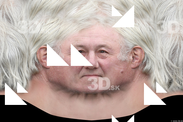 Male head texture