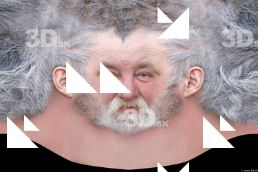 Male head texture