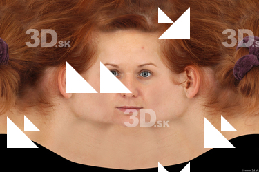 Female head texture