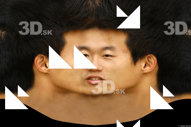 Male head texture