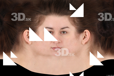 Female head texture