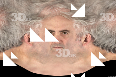 Male head texture