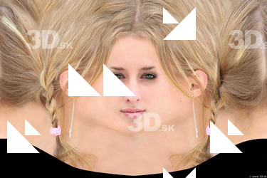 Female head texture