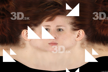 Female head texture