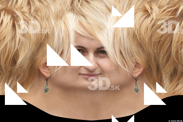 Female head texture