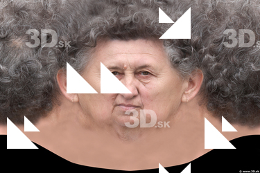 Female head texture