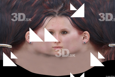 Female head texture