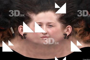 Female head texture