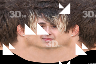 Male head texture