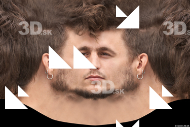 Male head texture