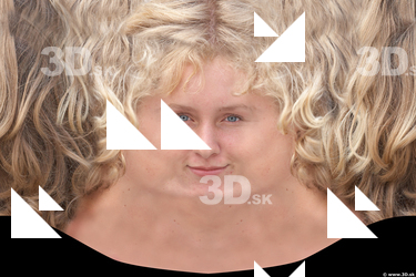 Female head texture