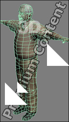 3D Model White Man # 20