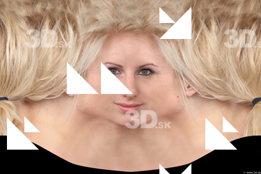 Female head texture