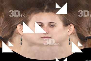 Female head texture