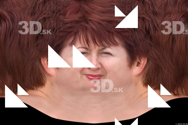 Female head texture