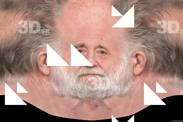 Male head texture