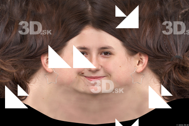 Female head texture