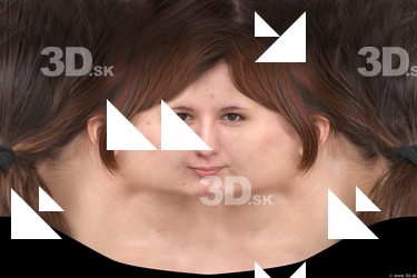 Female head texture