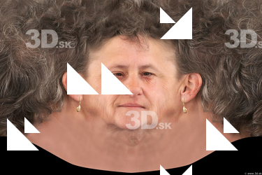 Female head texture