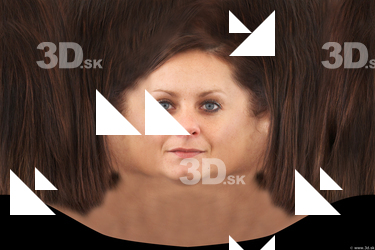 Female head texture