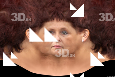 Female head texture