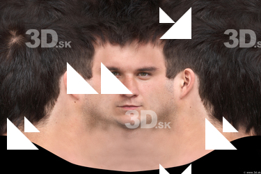 Male head texture