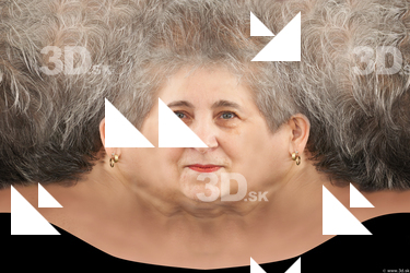 Female head texture
