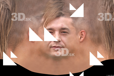 Male head texture