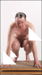 Herman poses