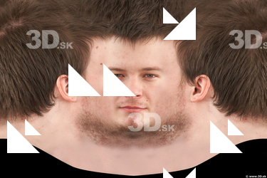 Male head texture