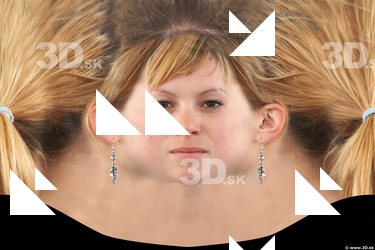 Female head texture