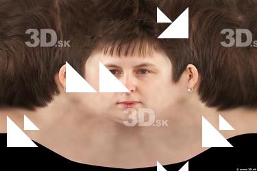 Female head texture