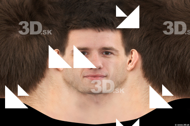 Male head texture