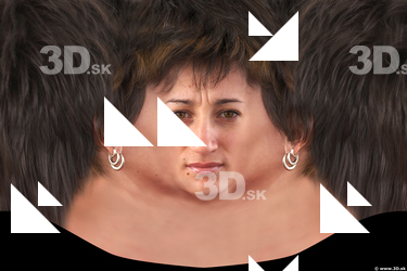 Female head texture
