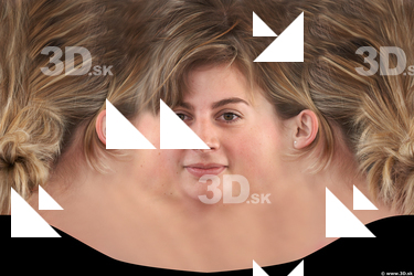 Female head texture
