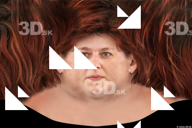 Female head texture