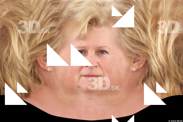 Female head texture