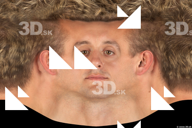 Male head texture