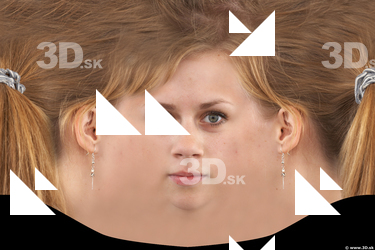 Female head texture