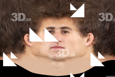 Male head texture