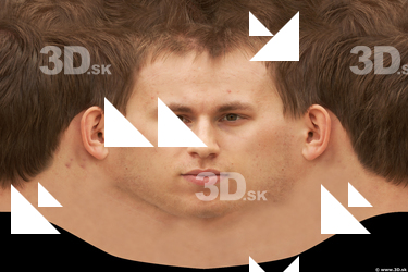 Male head texture